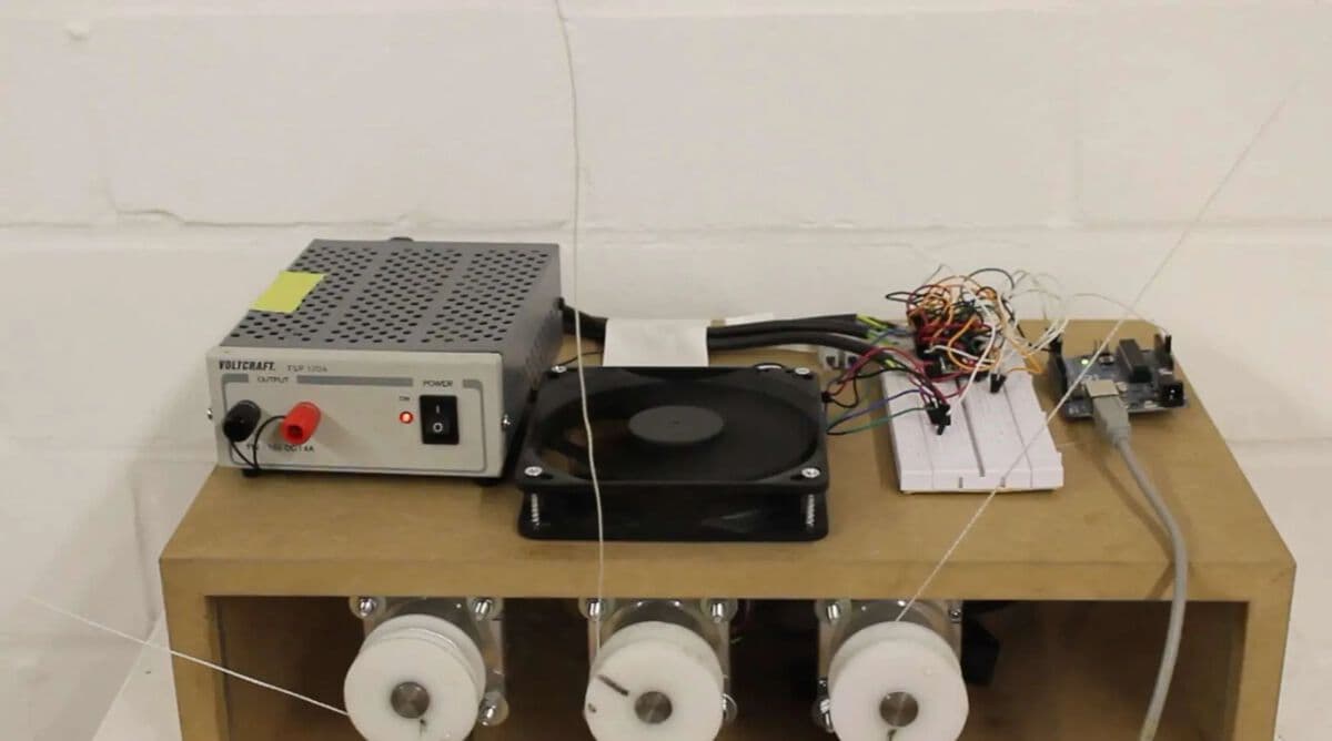 Arduino Uno controller and NEMA17 stepper motors technical setup